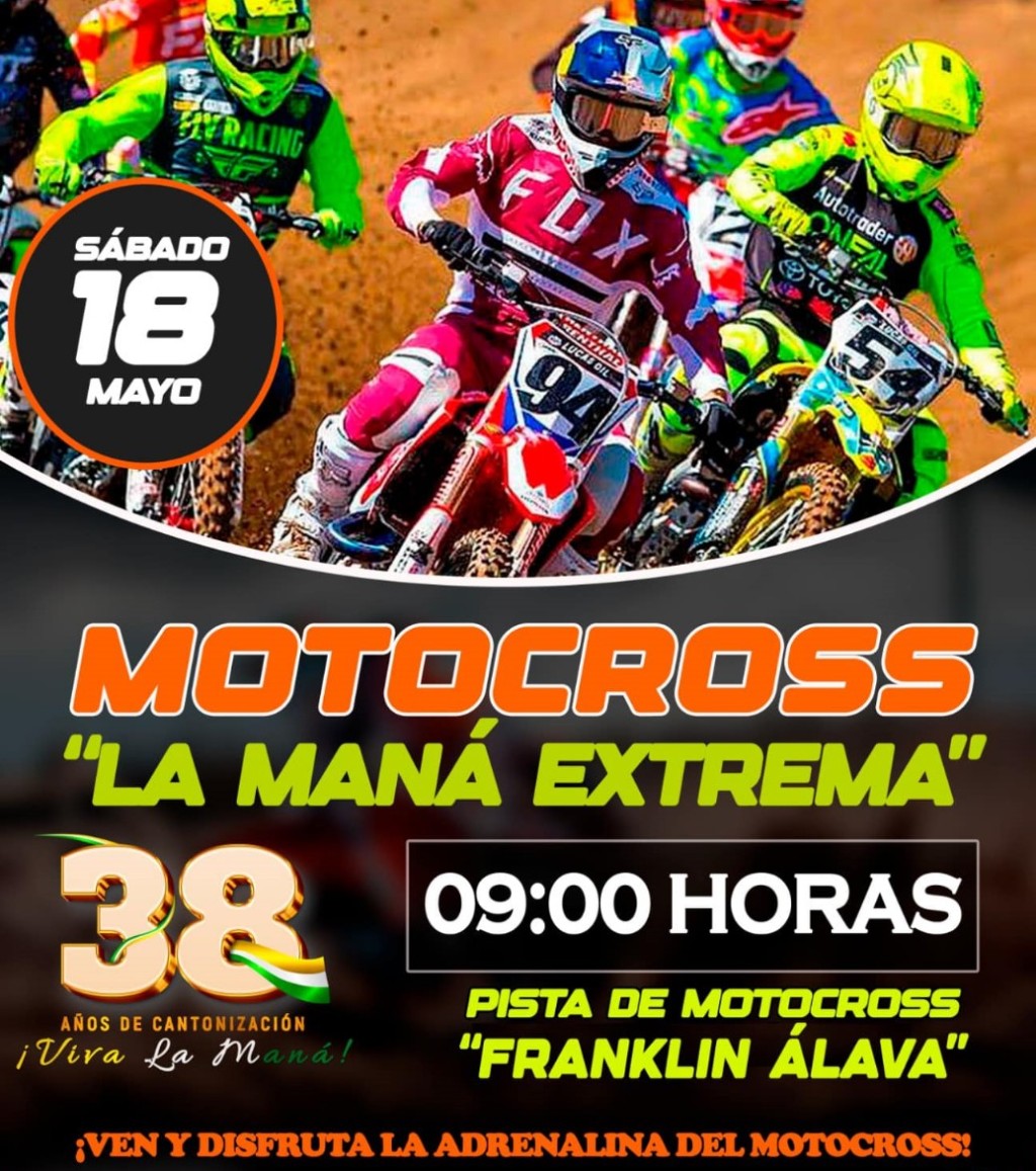 Motocross regresa a La Maná por sus festividades de aniversario